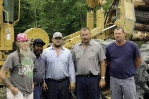 Jeff Powell Logging crew